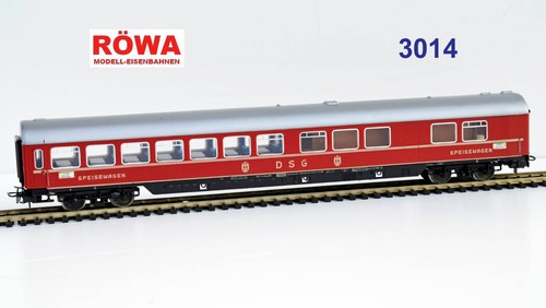 RÖWA H0 3014 F-Zug Speisewagen, DSG, DC, OVP ….. sehr guter Zustand! | Zustand: Gebraucht