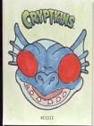 2018 Cryptozoic pre-MetaZoo Cryptid Sketch Card Benitez Nessie