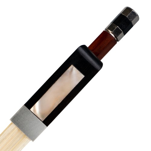 NAOMI 4/4 Cello Bow Brazilwood Ebony Frog Straight Advance Natural Horse Hair - Picture 5 of 6