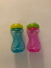 Nuby 2-Pack No-Spill Easy Grip Cups, 10 Ounce
