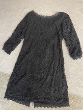 GUESS by Marciano Women Black Lined Cocktail Dress 8