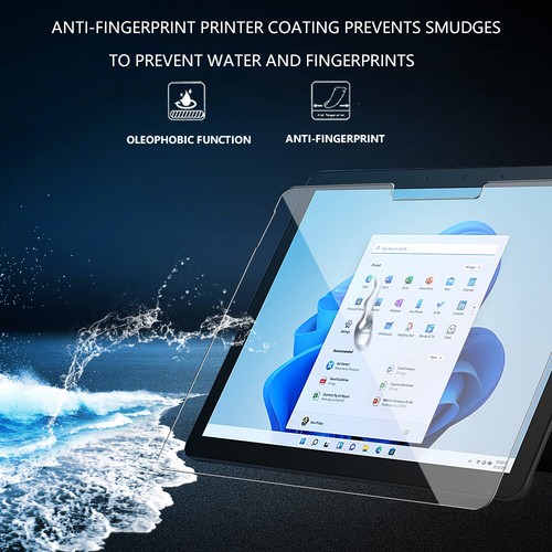For Microsoft Surface Pro 9 8 Tablet Case Hard Back rubber Cover Built in Strap - Picture 26 of 52