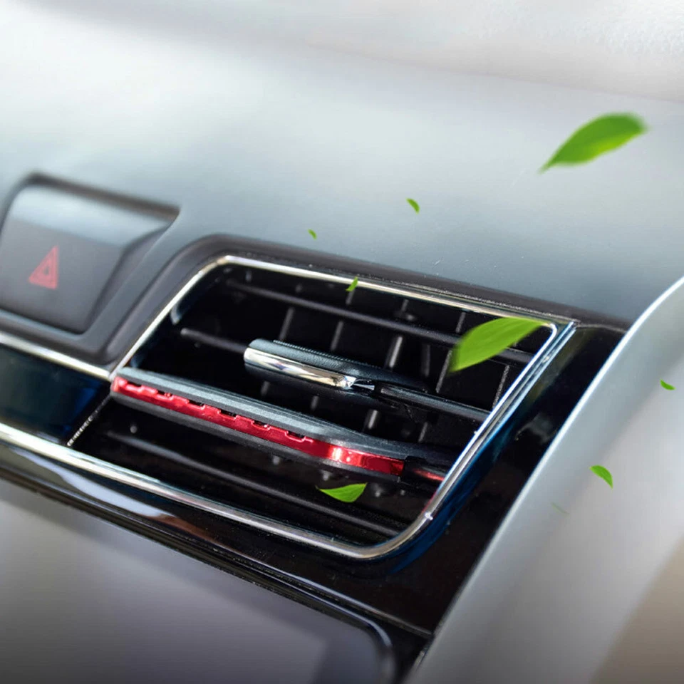 Ambientador de aire de ventilación de aire para automóvil perfume sólido difusor de fragancia clip de aire acondicionado Foto 4 de 4