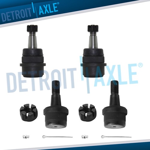 New All (4) Front Upper & Lower Ball Joints for Jeep Grand Cherokee