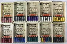 Dentsply Maillefer H-file Endodontic 21-25-31mm All sizes 6 files/pk