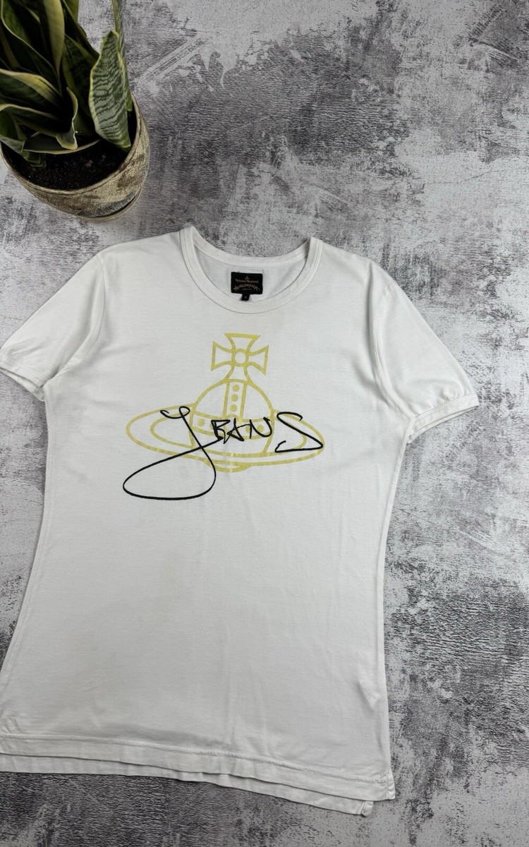Vivienne Westwood Orb コットン ジャージーTシャツ Vivienne Westwood オーブクロップドコットンジャージー Tシャツ
