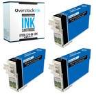 Reman Black Color Ink Cartridges for Epson 124 T124 Fits Stylus Workforce 320