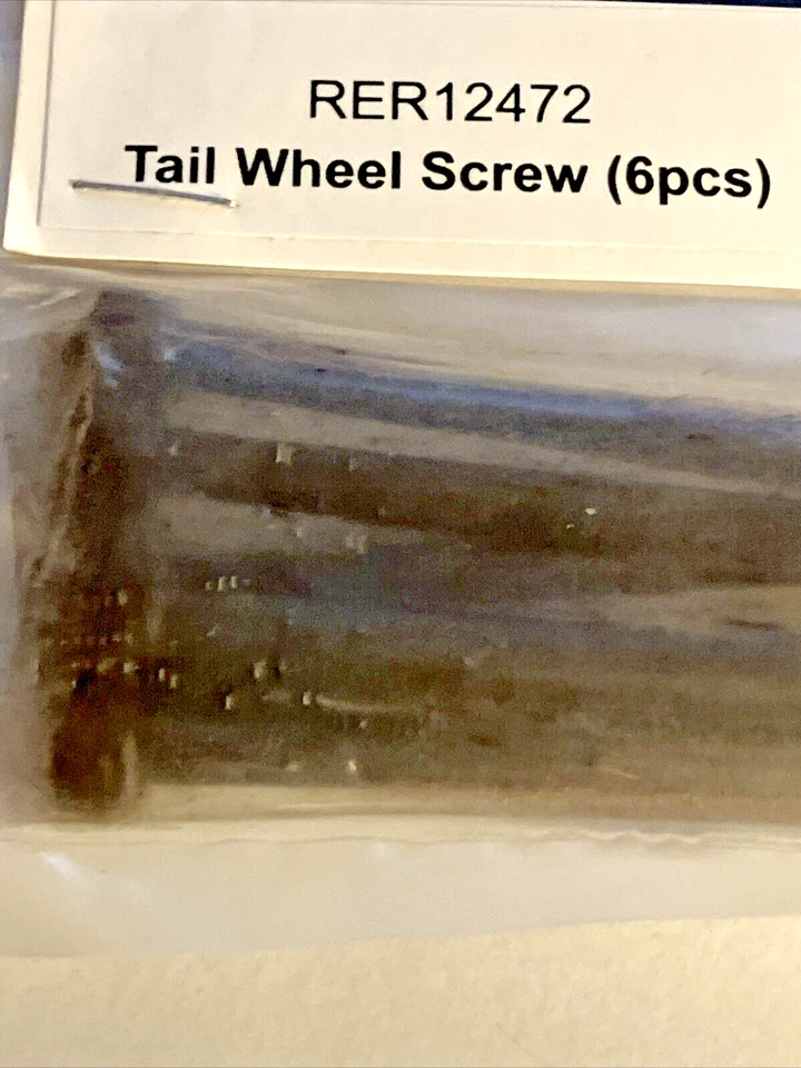 Redcat Kaiju RER12472 Tail Wheel Screw 6 pc - Image 2 of 4