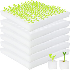 600 Pcs Hydroponic Sponges, Soil-Less Cultivation Planting Gardening Tool, Squar 0.05 per gallon