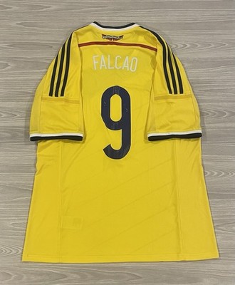 Adidas 2014/15 Falcao #9 Colombia Team Soccer Jersey G85387 Men's
