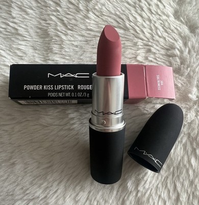 Mac Powder Kiss Lipstick 304 Sultriness Full Sz 0.1 Oz BRAND NEW In Box
