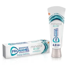 Sensodyne Pronaml Mineral Boost Enaml Toothpaste Sensitive Teeth, Peppermint-4oz