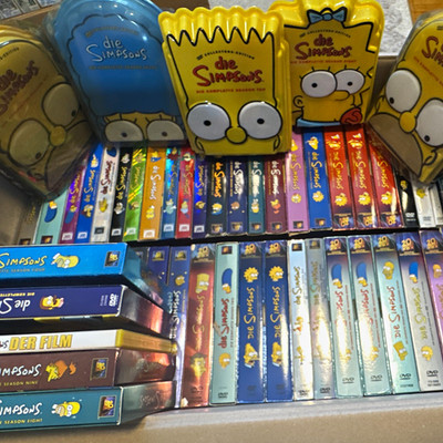 Die Simpsons DVD-Boxen Staffeln 4,6,7,8,9 Collector's Edition Sammlung