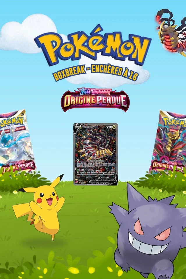 Enchères Pokémon : Coffrets Scellés et plus encore