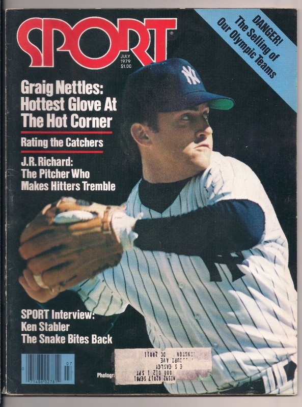 SPORT Magazine July 1979 Graig Nettles | J.R. Richard | Ken Stabler | J. McEnroe