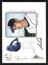2001 FLEER LEGACY JEREMY OWENS 97 MINT RC AUTOGRAPH 270/799 SAN DIEGO PADRES