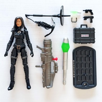 GI JOE RISE OF COBRA (ROC) 2008: BARONESS (COMPLETE) - HASBRO