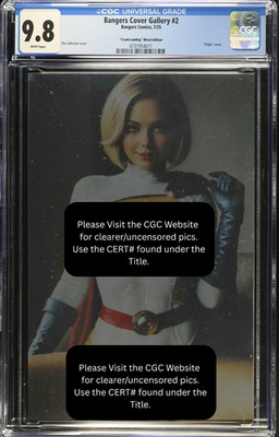 METAL Bangers Comics Power Girl Cosplay VIRGIN Full Chase Variant LE 5 CGC 9.8