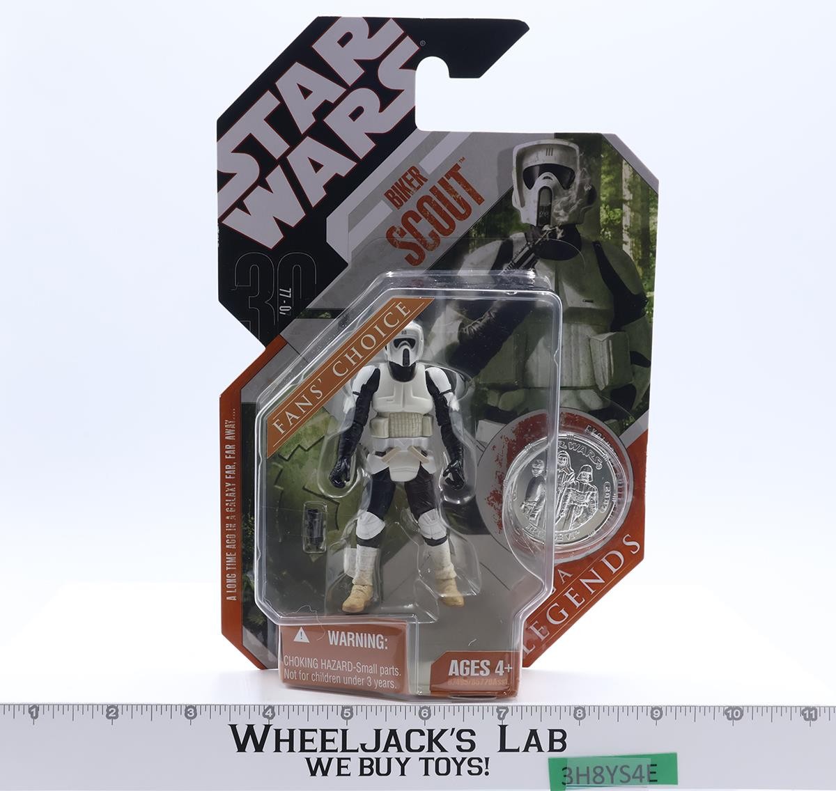 Biker Scout Star Wars 30th Anniversary 2007 Hasbro Action Figure