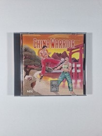 China Warrior NEC TurboGrafx 16 TurboDuo Hu Card Game COMPLETE IN BOX
