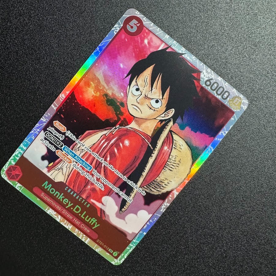 Monkey.D.Luffy ST01-012 SR - One Piece TCG - Starter Deck 1: Straw