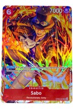 One Piece Illustration Box 5: Sabo OP05-007 SR Super Rare Alt Art Promo Englisch