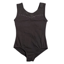 Cat  Jack Girls Size M 8 Black One Piece SwimSuit FREE S H NWT