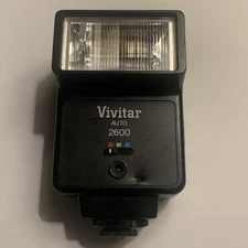 VTG VIVITAR AUTO 2600 CAMERA FLASH FULLY TESTED