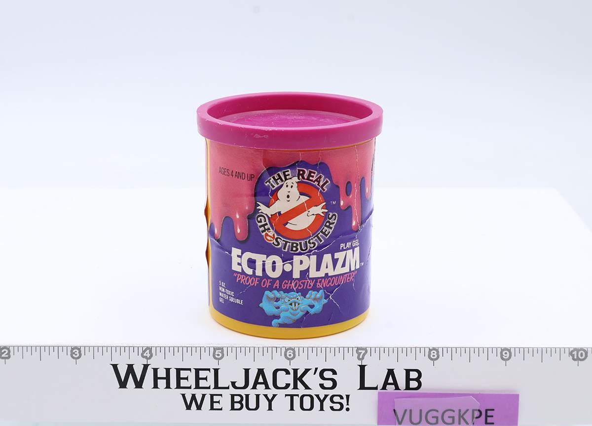 Purple Ecto-Plazm The Real Ghostbusters 1986 Kenner Vintage Dried