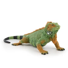 Green Iguana animal reptile figure 50306 by Papo France NEW