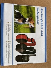 Pet Training Collar with Remote Waterproof, Anti-Bark. Please read description