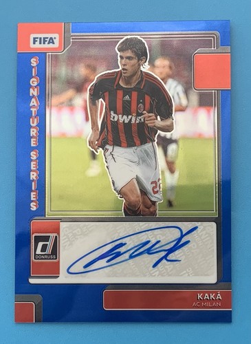 Kaka [Blue] #SS-K 2022 Panini Donruss Signature Series card