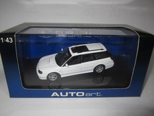 Autoart 58622 1/43 Subaru Legacy GTB Touring Wagon 1999 White Collectables 17+
