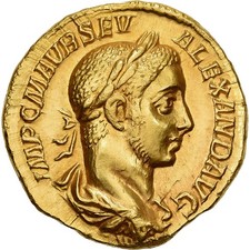 Severus Alexander, Aureus, 227, Rome, Gold, SS+, RIC:60d, BMC:407-8