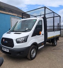 FORD TRANSIT LARGE CAGE TIPPER VAN 2017 clean van