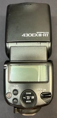 Canon Speedlite 430EX III-RT Flash Cobra E-TTL II Radio 2,4 GHz - Photo 1/4