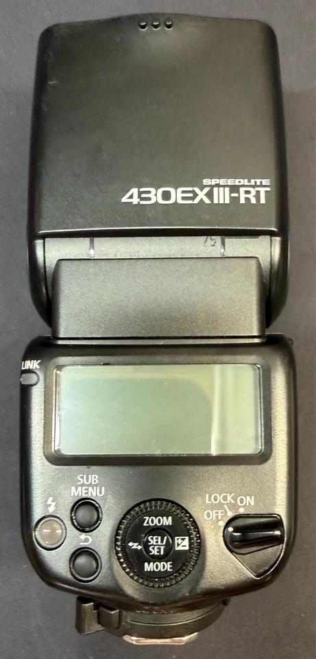 Canon Speedlite 430EX III-RT Flash Cobra E-TTL II Radio 2,4 GHz - Photo 1/4