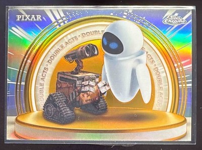 2025 Topps Non-Sport Pixar Gold WALL-E and EVE Golden Double Acts #DA-7