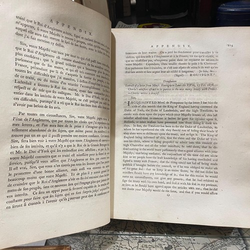 Mémoires de Grande-Bretagne et d'Irlande la deuxième édition outlet Sir John Dalrymple