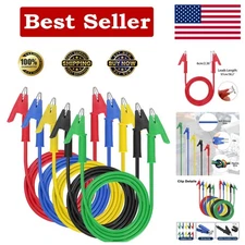 Hands-Free Dual Ended Alligator Clips - Perfect for DIY Electrical Testing