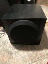 Yamaha YST-SW216 8" Powered Subwoofer Tested Working