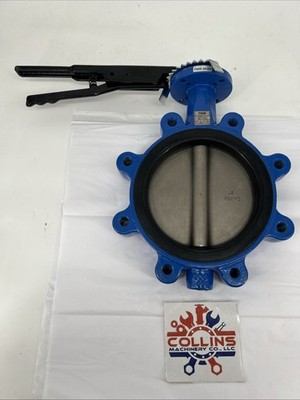 FNW FNW832E Ductile Iron Butterfly Valve, 8 inch, 255 PSI, EPDM, SS316, CF8M