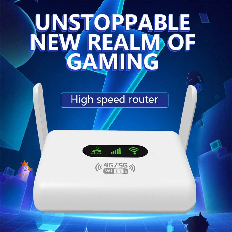 4G LTE Mobile WiFi Hotspot 5G Unlocked 300Mbps 4G LTE Router With SIM Card Slot - Image 2 of 4