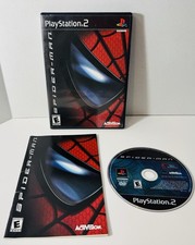 Spider-Man (Sony PlayStation 2 PS2, 2002) Black Label