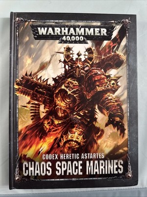 Warhammer 40k Codex : Heretic Astartes CHAOS SPACE MARINES Deutsch Citadel