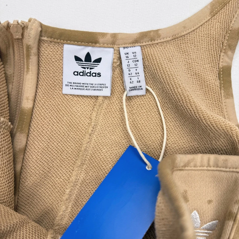 Adidas Originales Corsé Top Mujer Talla 12 Magic Beige Foto 4 de 4