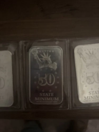 .5 1/2 Ounce Bars Pure Silver .999 Sealed Florida 001027 Silver Bullion