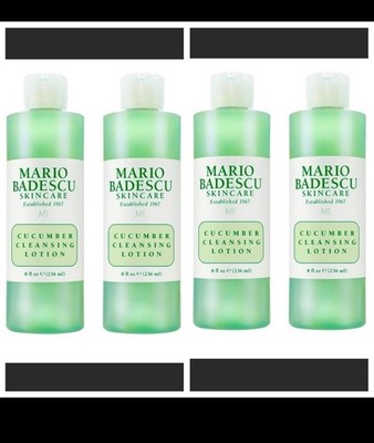 4 Mario Badescu Cucumber Cleansing Lotion 8 oz. Facial Toner