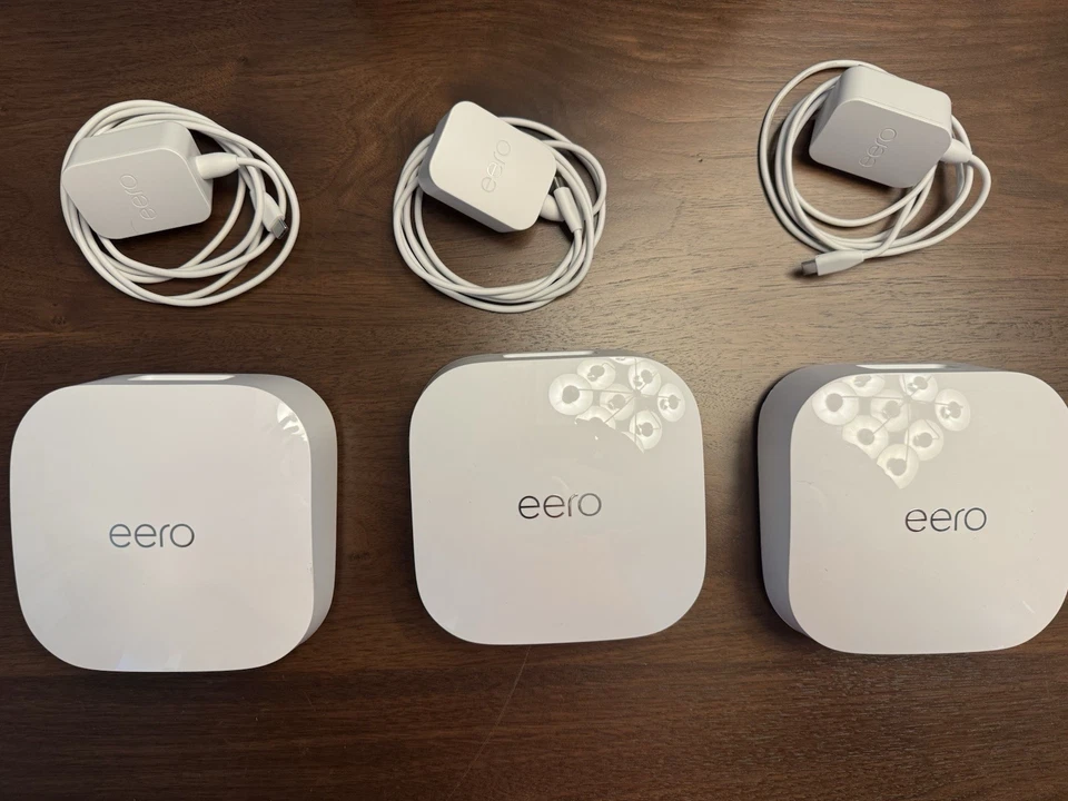 eero Pro 6E Tri-Band AXE5400 Wi-Fi 6E Router Mesh System - White (3-Pack) - Image 4 of 4