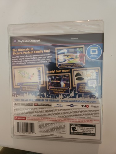 PS3 uDraw Pictionary Ultimate “BRAND NEW & FACTORY SEALED” tablet not included - Picture 2 of 2